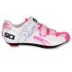 SIDI Scarpe Strada Genius 5 FIT Carbon Woman Bianco/Rosa Fluo Sidi GENIUS5FITWBR